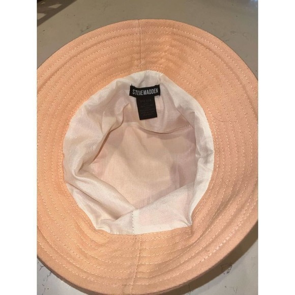 STEVE Madden Bucket Hat light peach - nwt - Picture 2 of 2